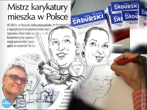 Najszybszy karykaturzysta świata na twojej imprezie. Cała Polska