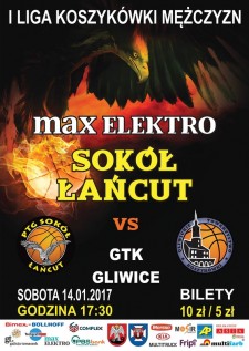 max elektro Sokół Łańcut - GTK Gliwice