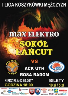 max elektro Sokół Łańcut - ACK UTH Rosa Radom