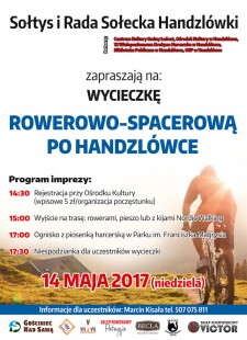 Wycieczka rowerowo-spacerowa po Handzlówce