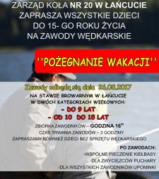 Zawody Wędkarskie na Stawie Browarnym