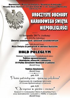 Obchody Narodowego Święta Niepodległości-Łańcut