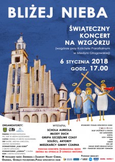 BLIŻEJ NIEBA - świąteczny koncert na wzgórzu w Medyni Głogowskiej