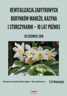 Rewitalizacja zabytkowych budynków Maneżu, Kasyna i Storczykarni - 10 lat później