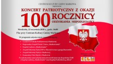 Koncert Patriotyczny w Markowej