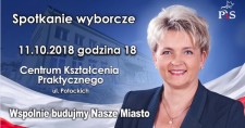 Spotkanie wyborcze z Barbarą Pilawą-Kraus