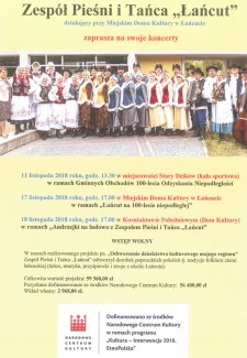 Koncert Zespołu Pieśni i Tańca "Łańcut"