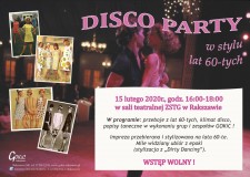 Disco Party w stylu lat 60-tych