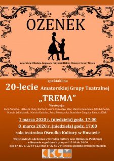 Premiera spektaklu pt. Ożenek