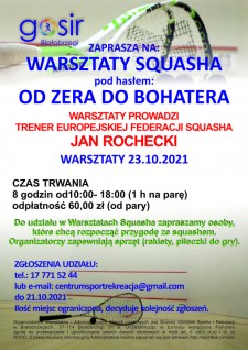 Squash Warsztaty