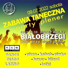 Zabawa TANECZNA, Białobrzegi, plac przy stacji paliw