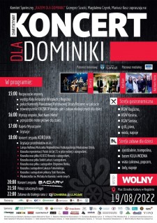 Koncert Charytatywny dla Dominiki