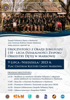 110-lat Zespołu Orkiestry Dętej w Markowej