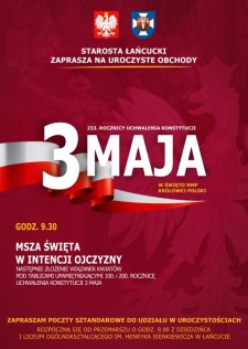 Święto Konstytucji 3 Maja w Łańcucie