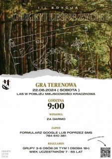 Odkryj leśne życie - III edycja gry terenowej