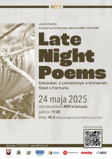 Koncert projektu Late Night Poems