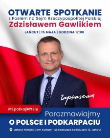 Otwarte spotkanie z posłem Zdzisławem Gawlikiem