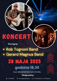 Koncert Rob Tognoni oraz Gerard Magnus Band