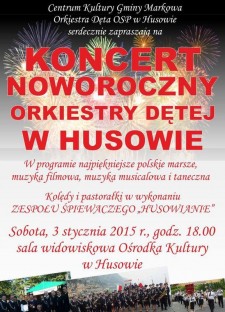 Koncert noworoczny Orkiestry Dętej z Husowa