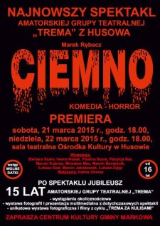 "CIEMNO" - premiera spektaklu