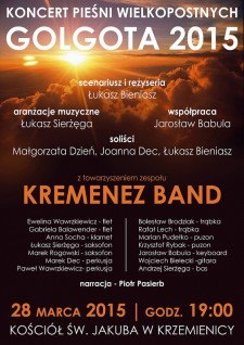 Koncert pieśni wielkanocnych - GOLGOTA 2015