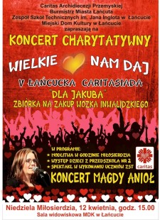 Koncert charytatywny "Wielkie serce nam daj"