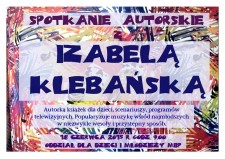 Spotkanie z Izabelą Klebańską