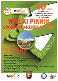 40 - LECIE MOSiR - WIELKI PIKNIK SPORTOWO REKREACYJNY