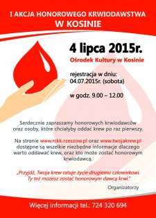 Akcja poboru krwi w Kosinie