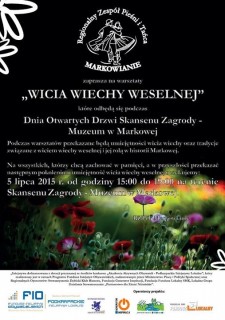 Warsztaty wicia wiechy weselnej