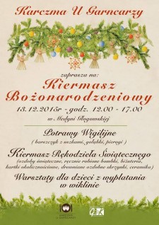 Kiermasz Bożonarodzeniowy