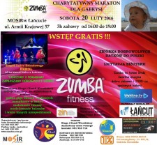 Charytatywny Maraton Zumba Fitness Dla Gabrysi