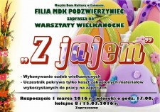 Warsztaty wielkanocne "Z jajem"