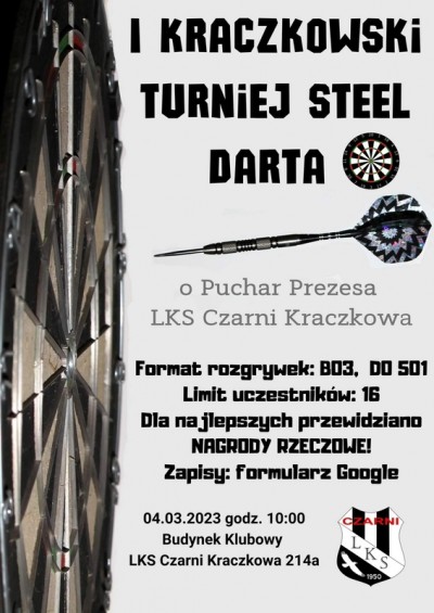 Kraczkowski Turniej Steel Darta