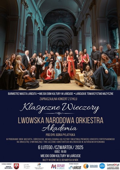 KONCERT LWOWSKIEJ NARODOWEJ ORKIESTRY W RAMACH KLASYCZNYCH WIECZORÓW Z MDK